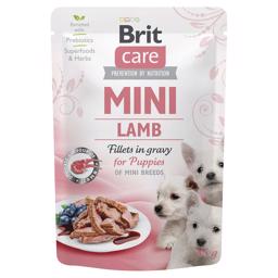 Brit Care Vådfoder Til Hvalp Mini Fillets In Gravy Lam 85g